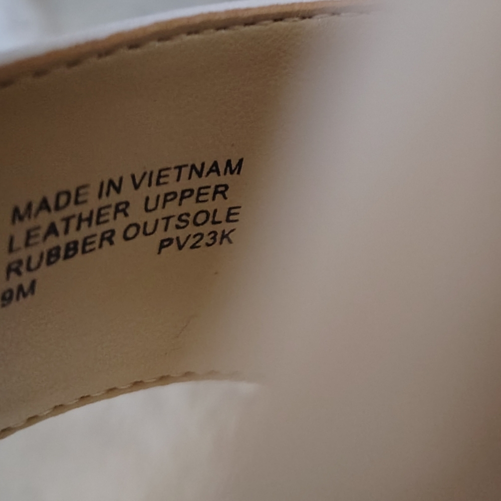 🆕⭐ Micheal Kors White Leather Espadrille Wedges - Picture 11 of 14